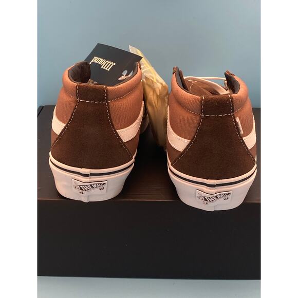 Vans Vault SK8-Mid LX JJJJound Brown m8.5 w10 - Picture 6 of 10